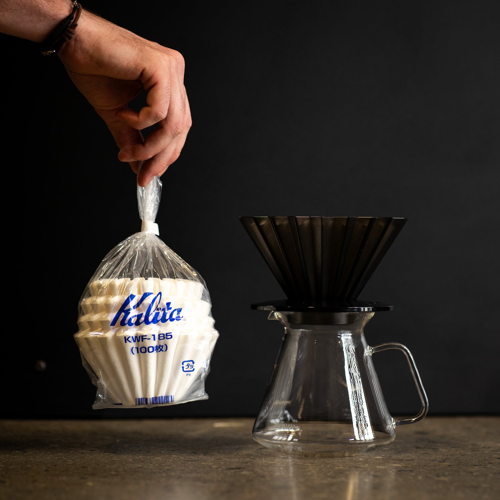 Kalita filter paper and v60 pour over specialty coffee south africa