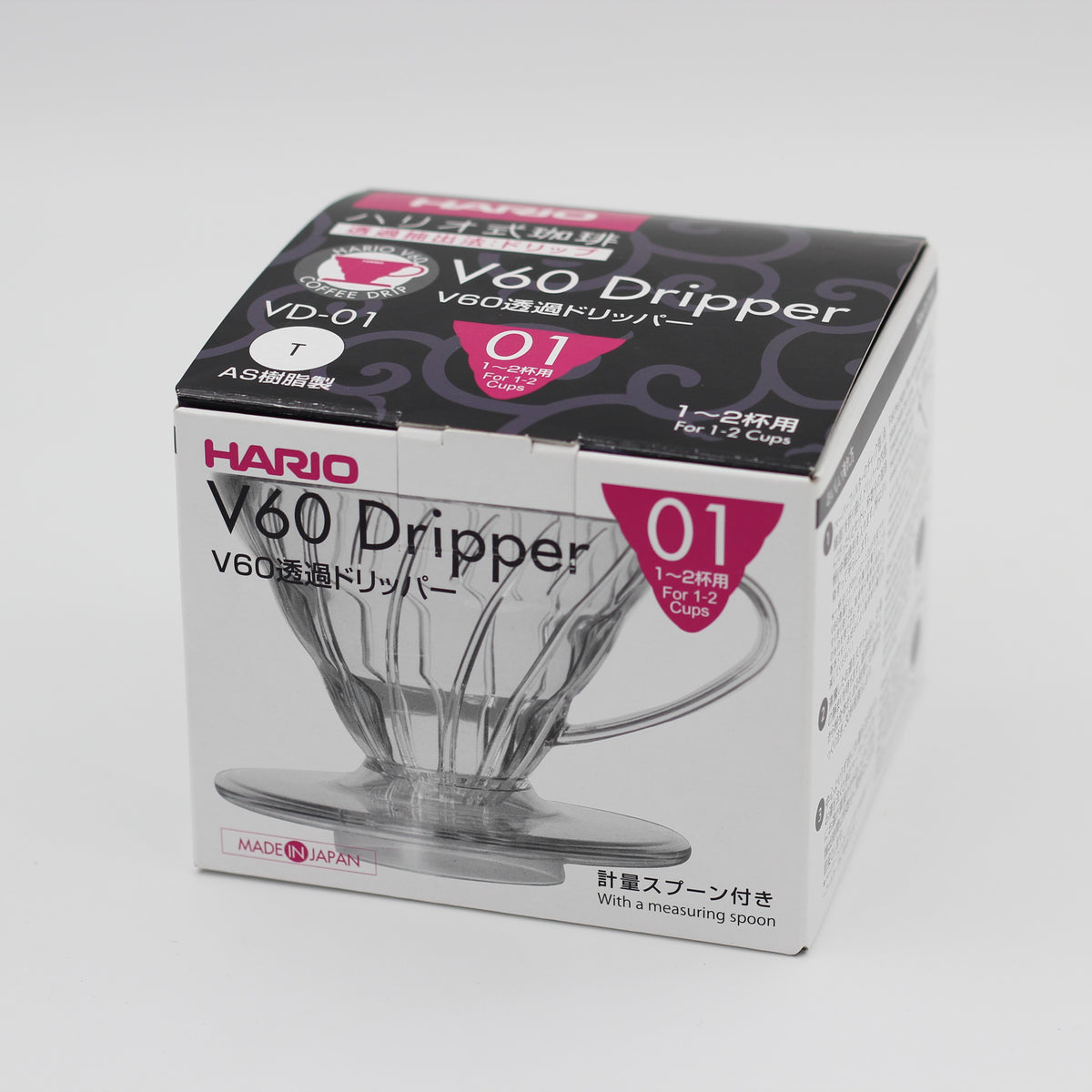 Hario V60 Dripper - Clear